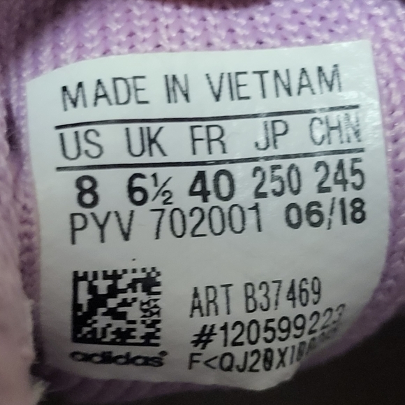 ♥️HP♥️ ADIDAS Women's Pink running shoes Sneakers - Picture 3 of 7